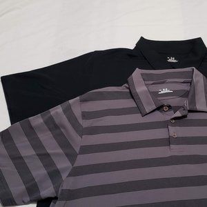 2 Under Armour shirts - brown and black